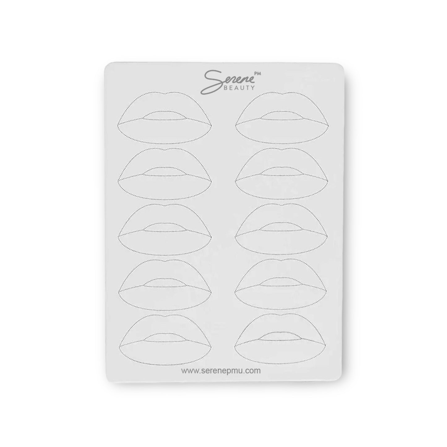 SERENE PM BEAUTY LIP PRACTICE SKINS 5 PCS